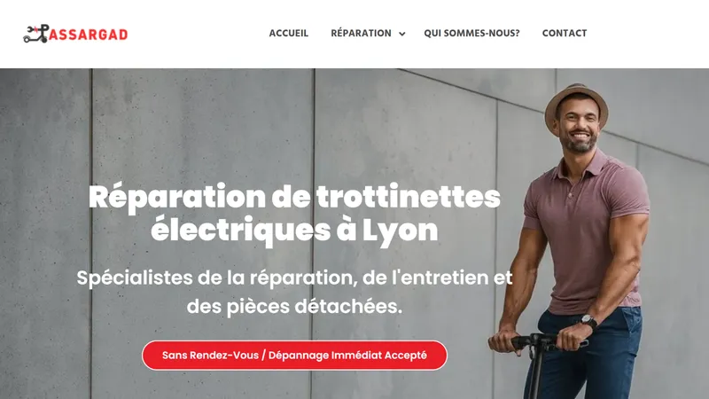 Passargad WordPress website designed and developed from scratch