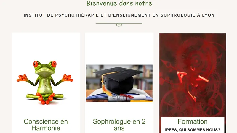Site WordPress optimisé pour un organisme de formation en sophrologie